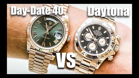 rolex daytona vs day date